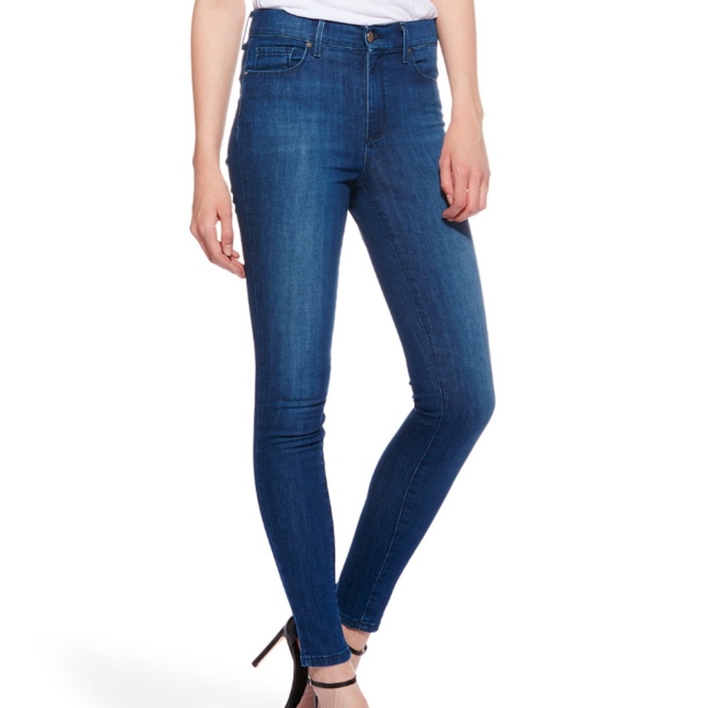Mott & Bow | Mid-rise Skinny in Carmine | Sz 24